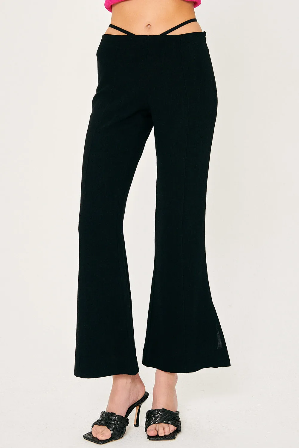 Shelby Bootcut Strap Pants