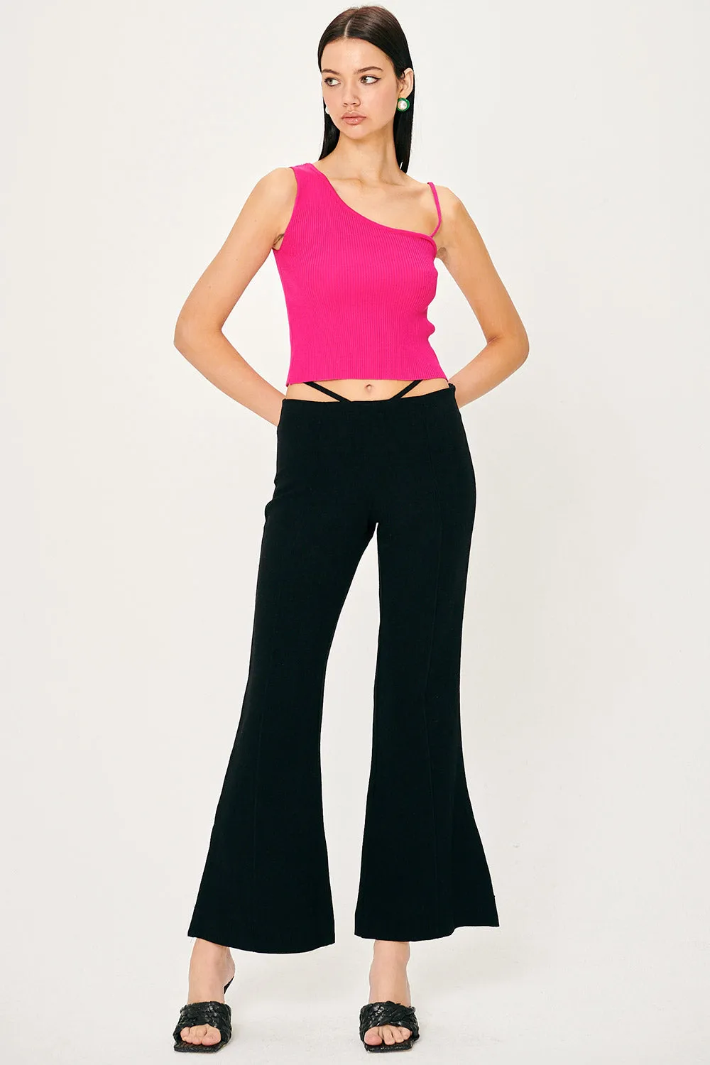 Shelby Bootcut Strap Pants