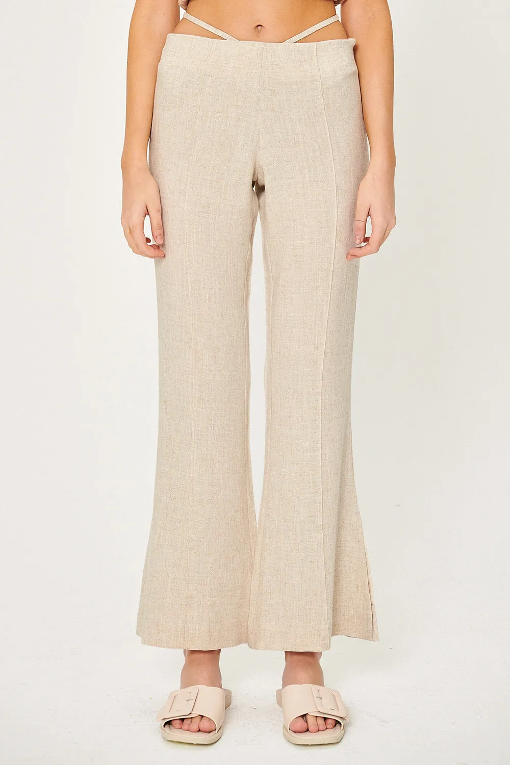 Shelby Bootcut Strap Pants