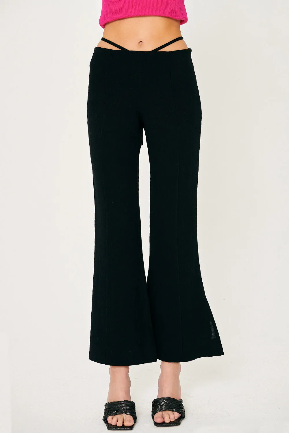 Shelby Bootcut Strap Pants