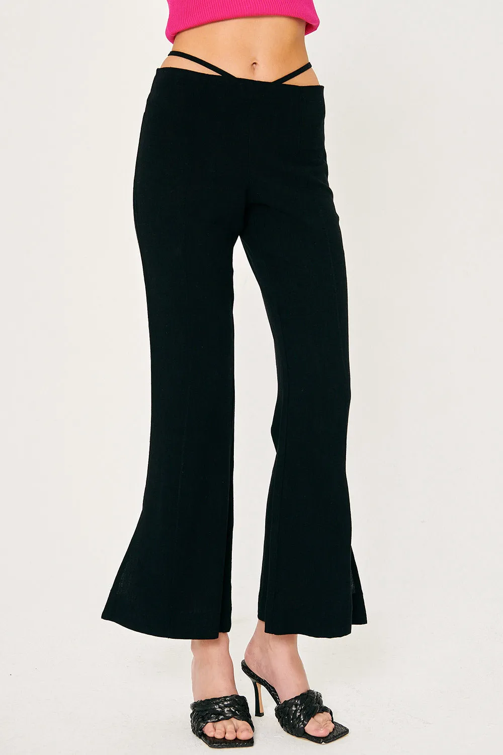 Shelby Bootcut Strap Pants