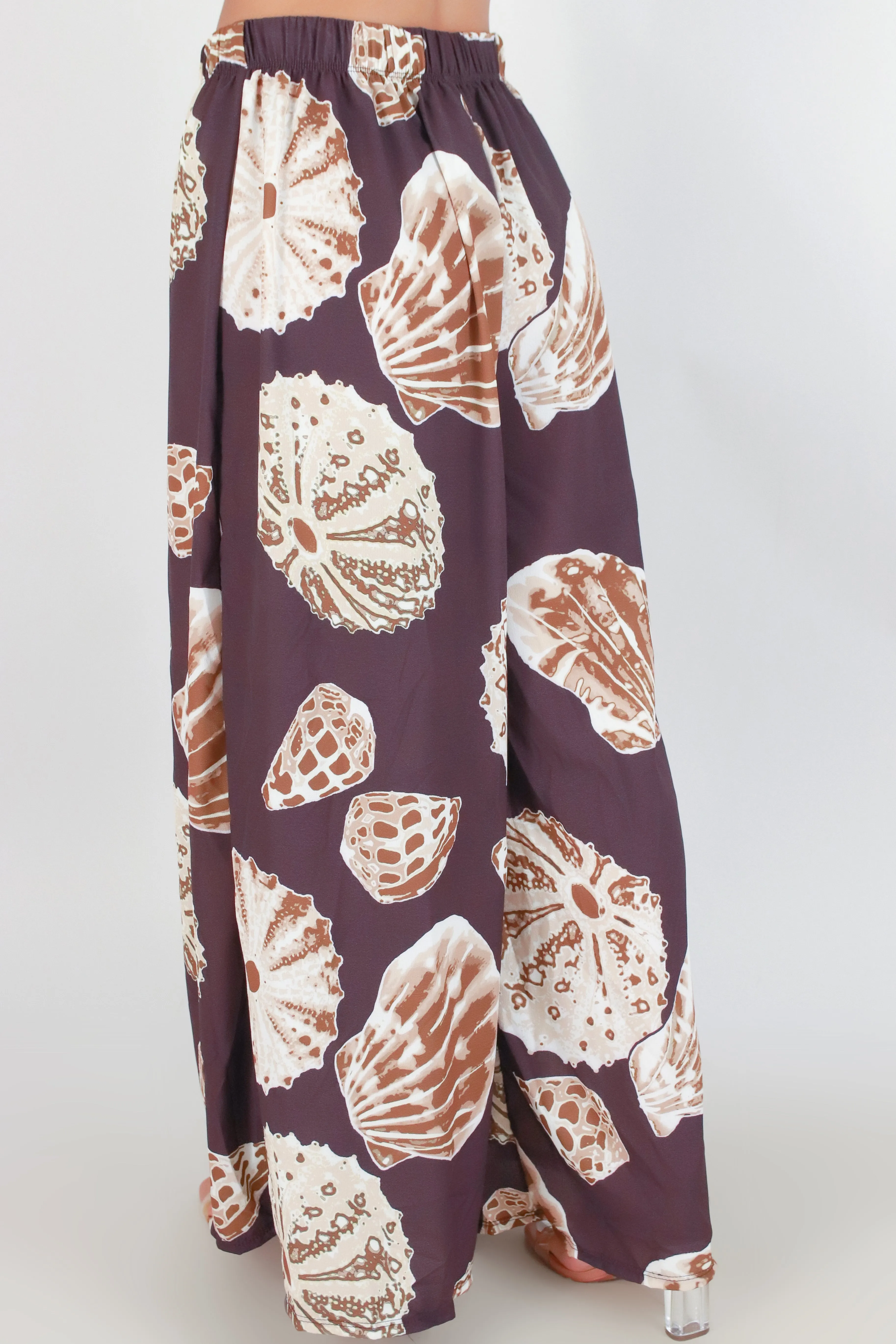 SHELL PALAZZO PANTS