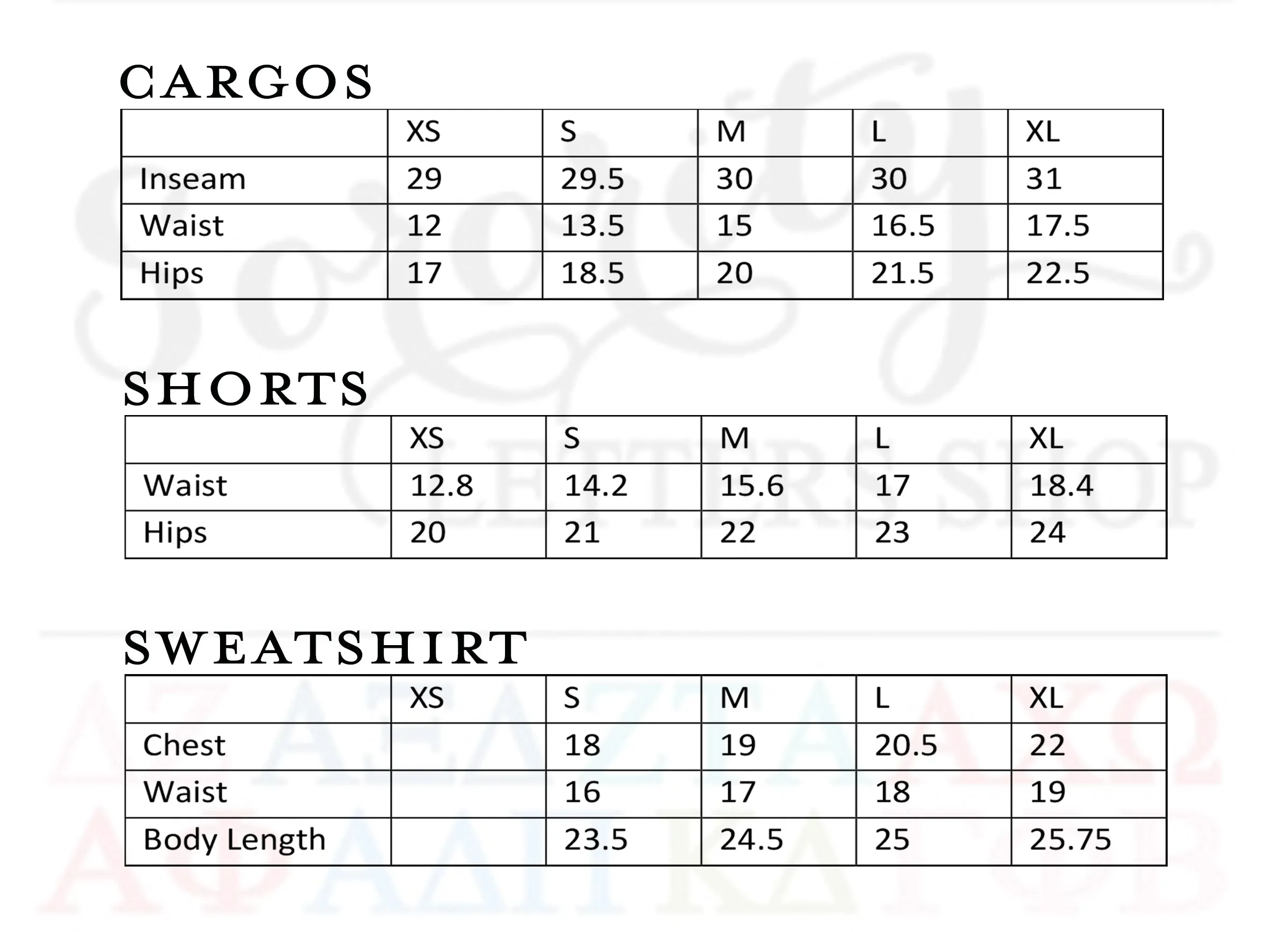 Sigma Psi Zeta Fave Fit Fleece Cargo Hoodie Set
