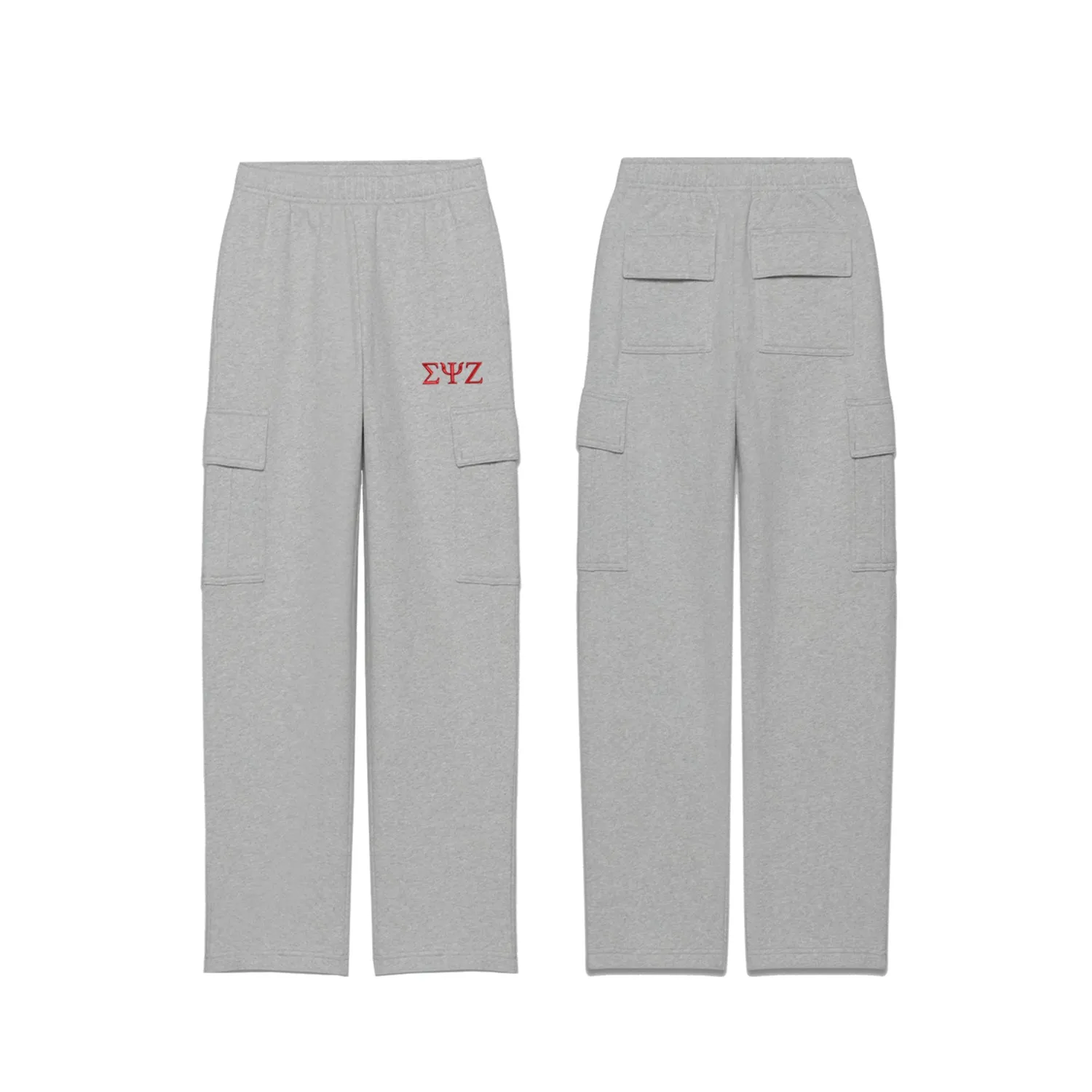 Sigma Psi Zeta Fave Fit Fleece Cargo Hoodie Set