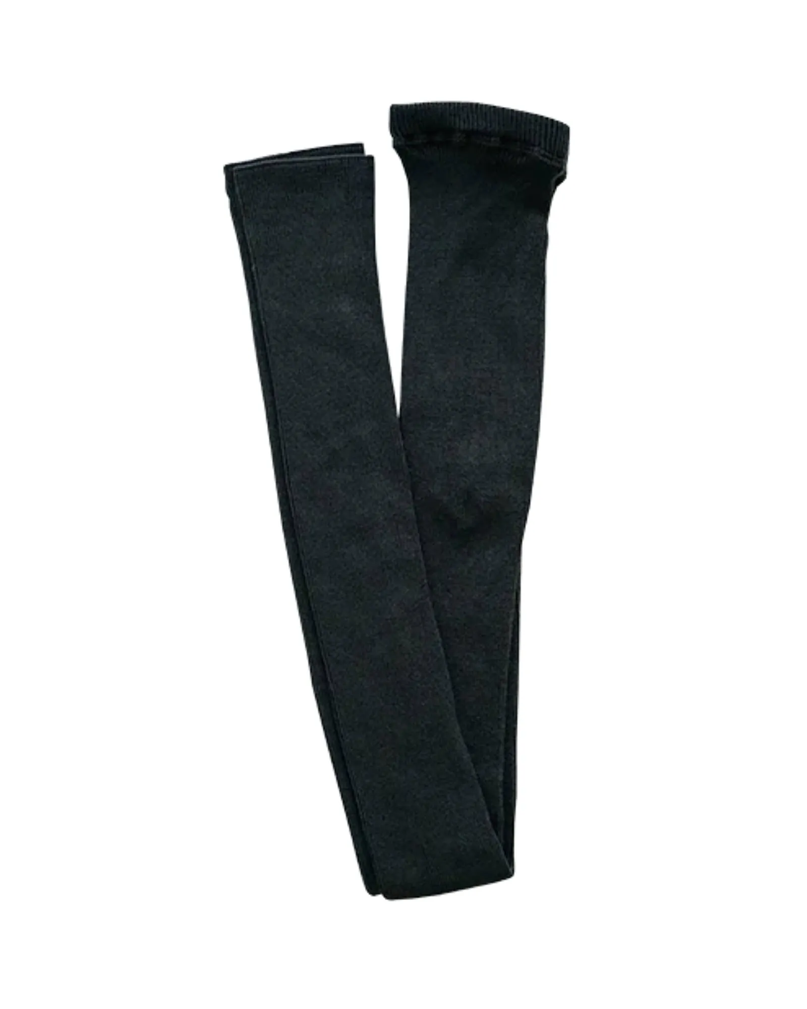 Silk Ribbed Leggings