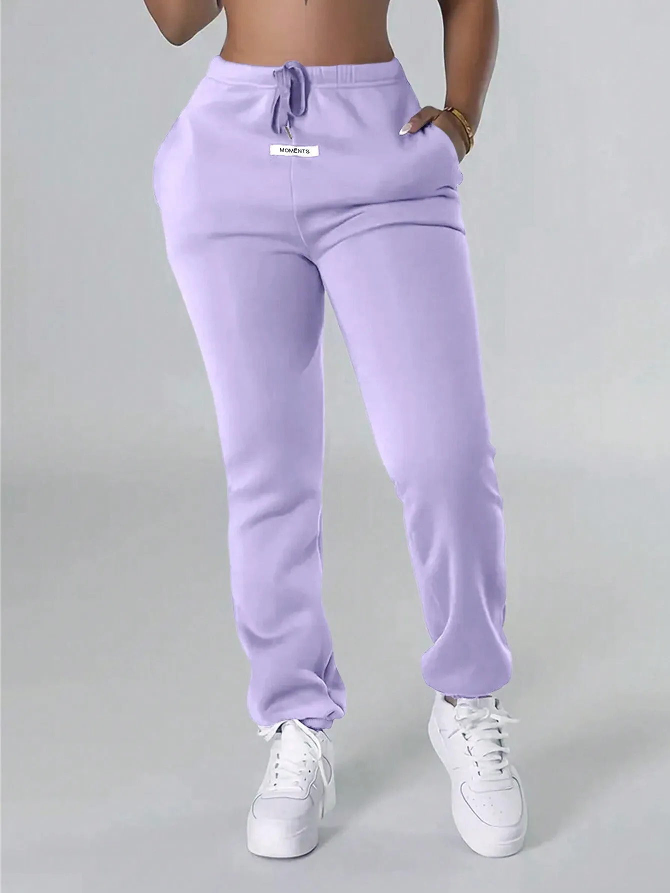 Slayer Women's Drawstring Waist Sweatpants With Patch Details