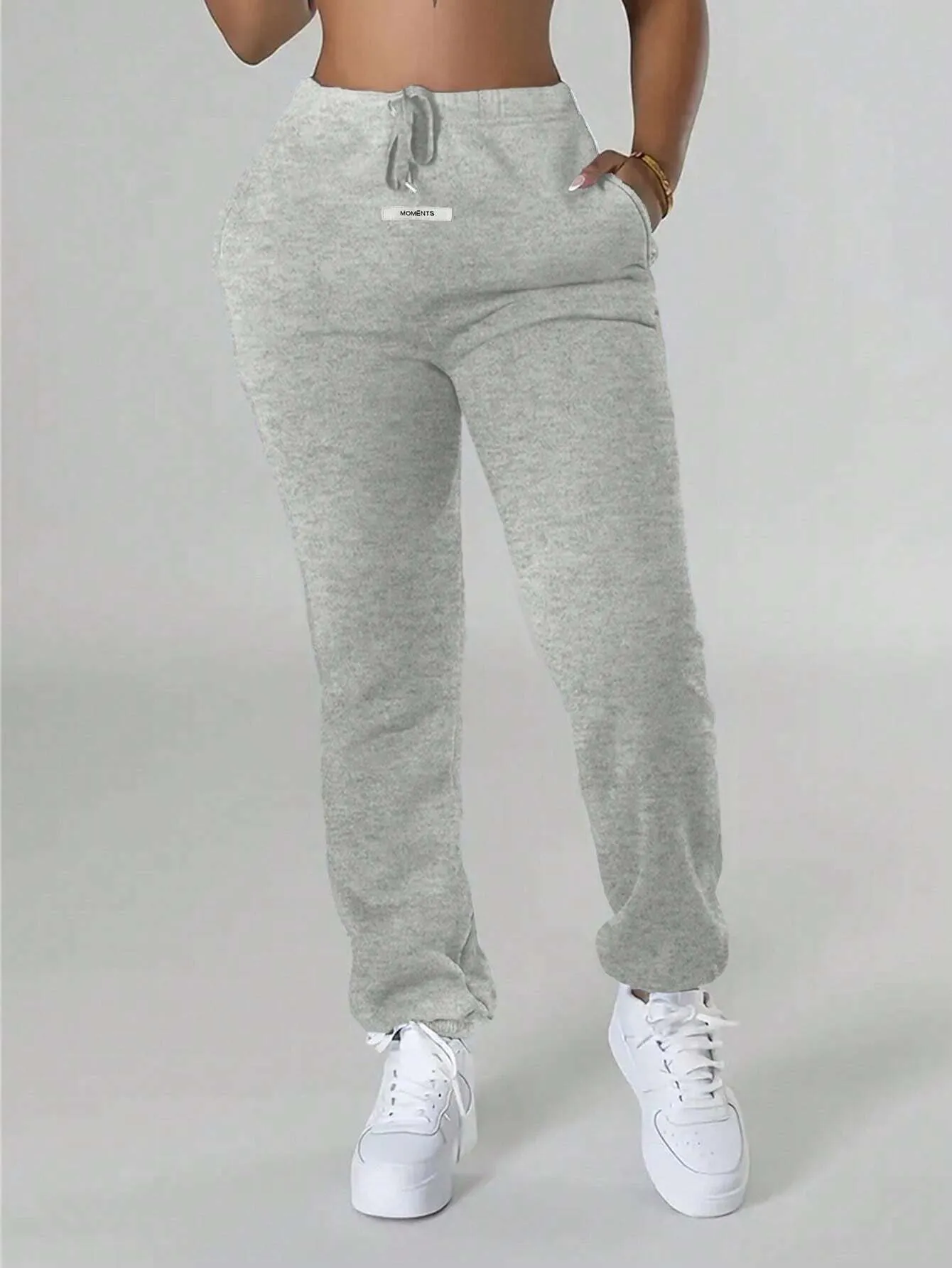 Slayer Women's Drawstring Waist Sweatpants With Patch Details