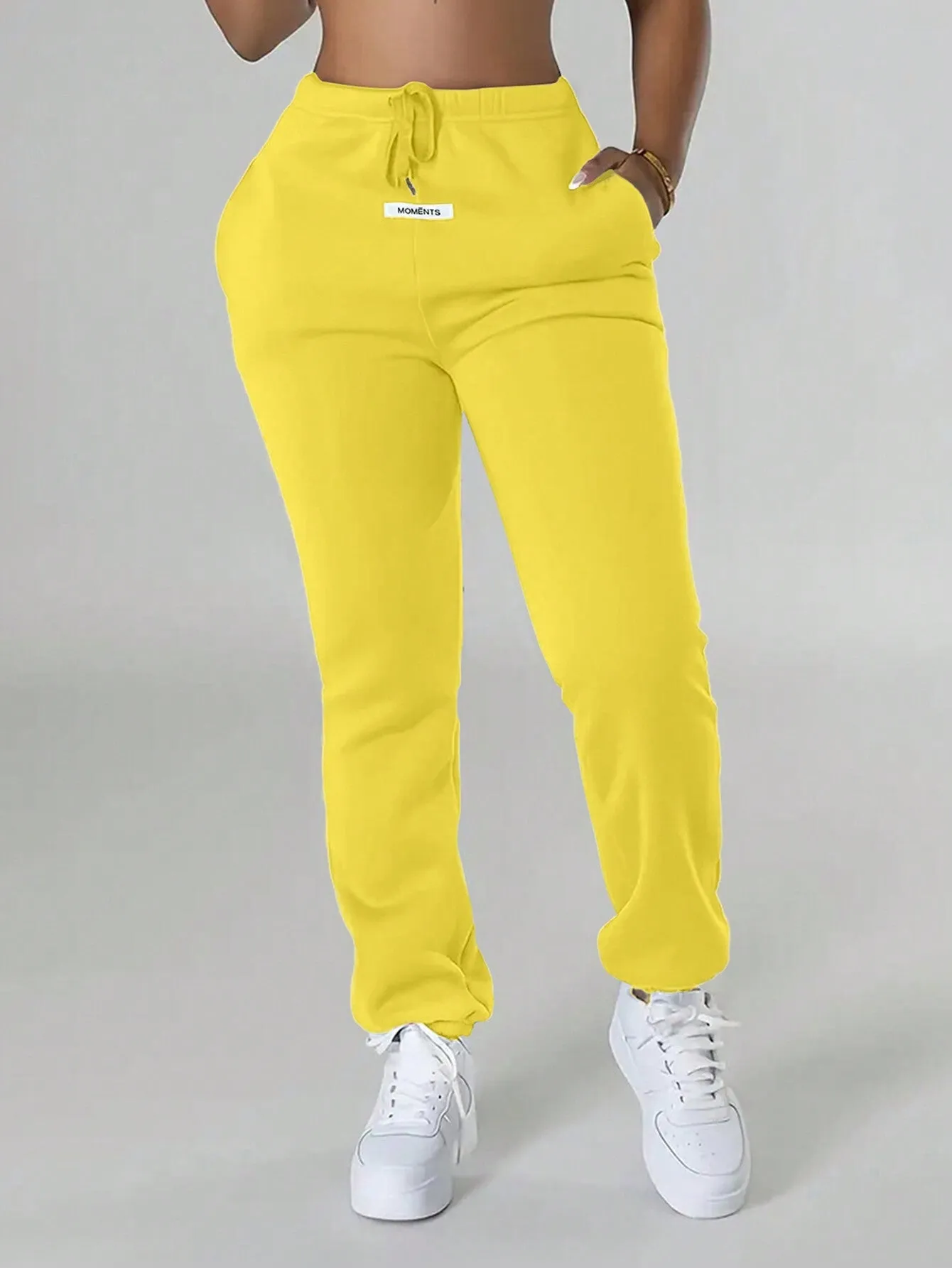 Slayer Women's Drawstring Waist Sweatpants With Patch Details