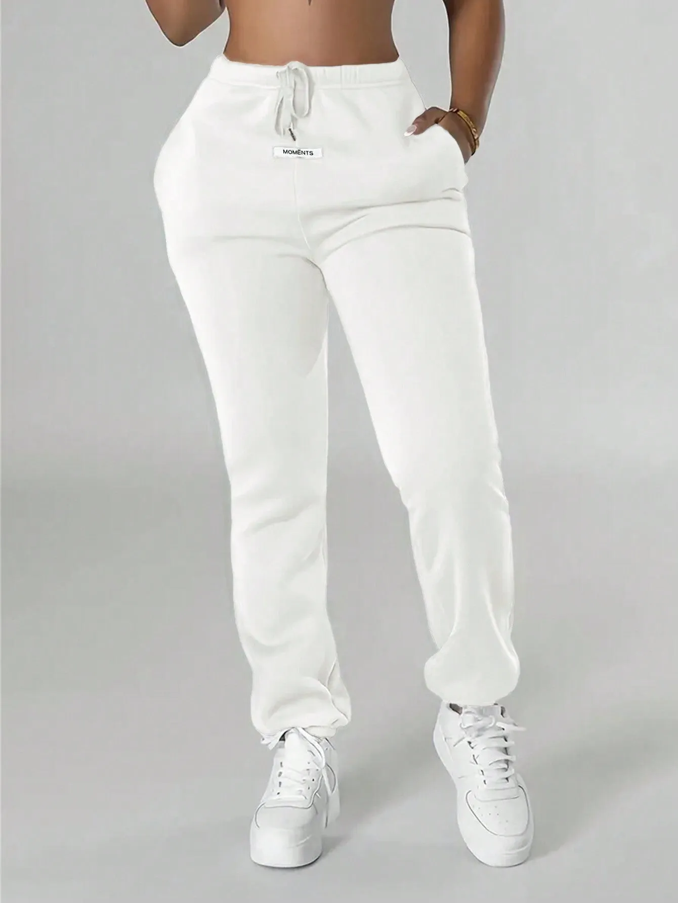 Slayer Women's Drawstring Waist Sweatpants With Patch Details