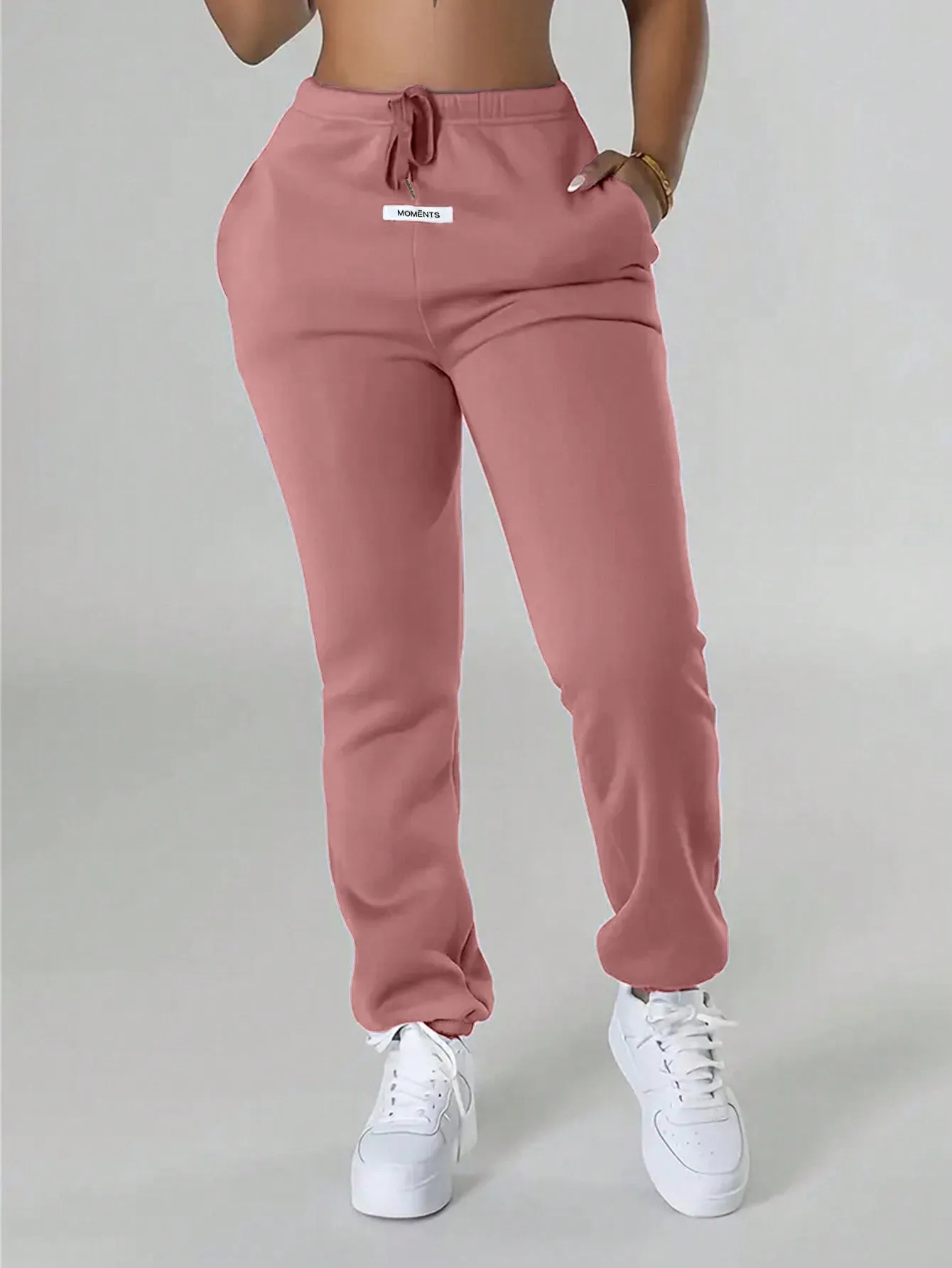 Slayer Women's Drawstring Waist Sweatpants With Patch Details