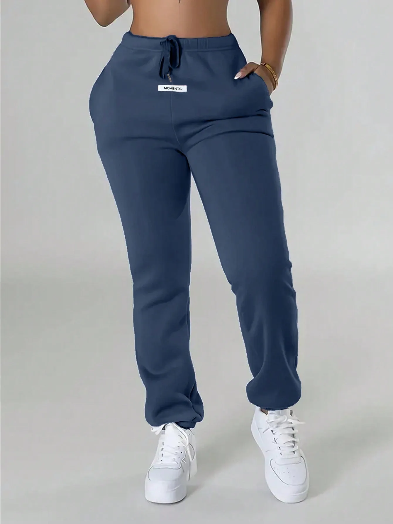 Slayer Women's Drawstring Waist Sweatpants With Patch Details