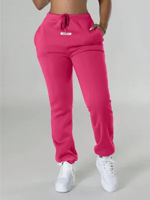 Slayer Women's Drawstring Waist Sweatpants With Patch Details