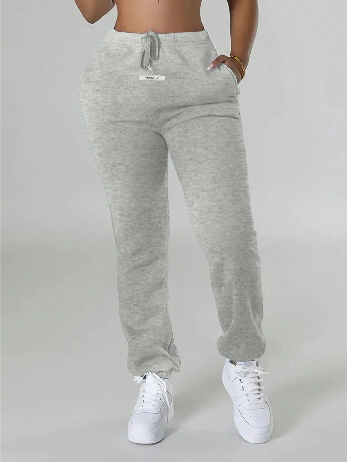 Slayer Women's Drawstring Waist Sweatpants With Patch Details