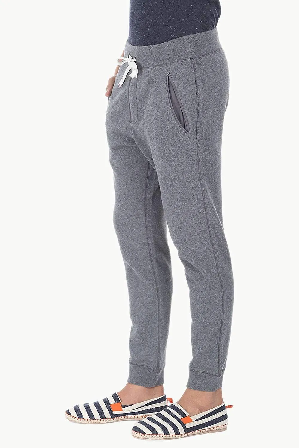 Slim Fit Cotton Fleece Sweatpants