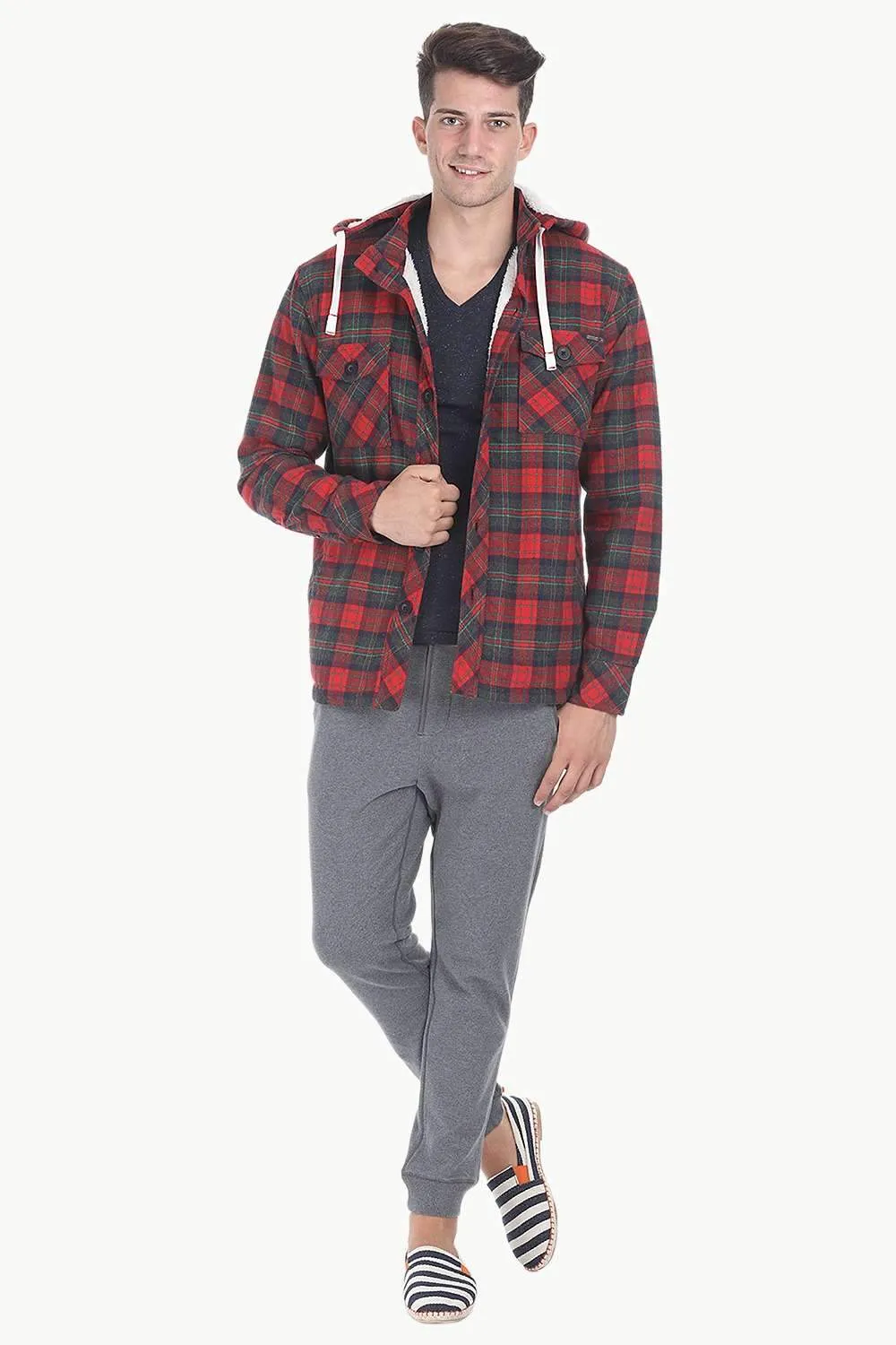 Slim Fit Cotton Fleece Sweatpants