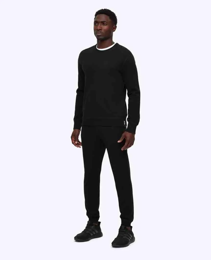 Slim Sweatpant Midweight Terry Black