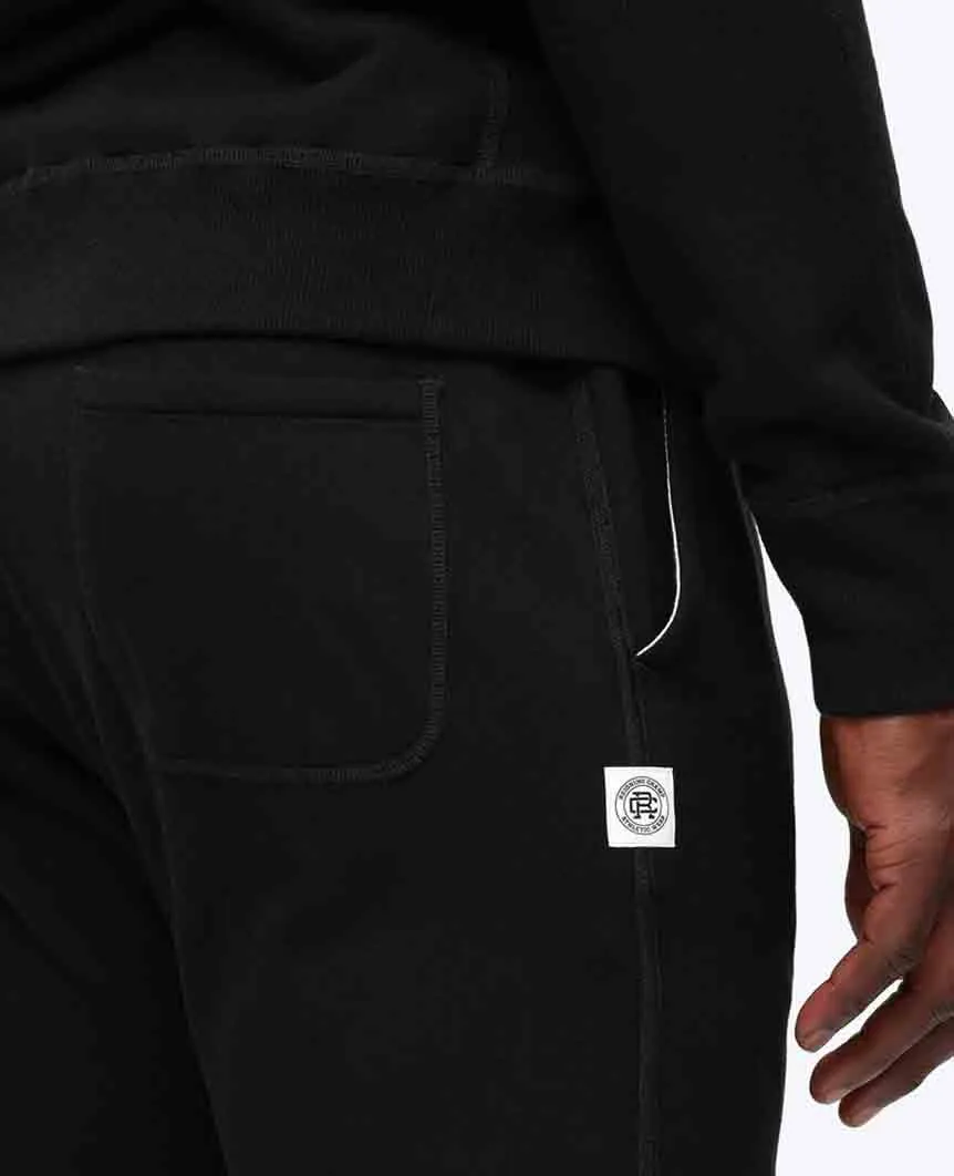 Slim Sweatpant Midweight Terry Black