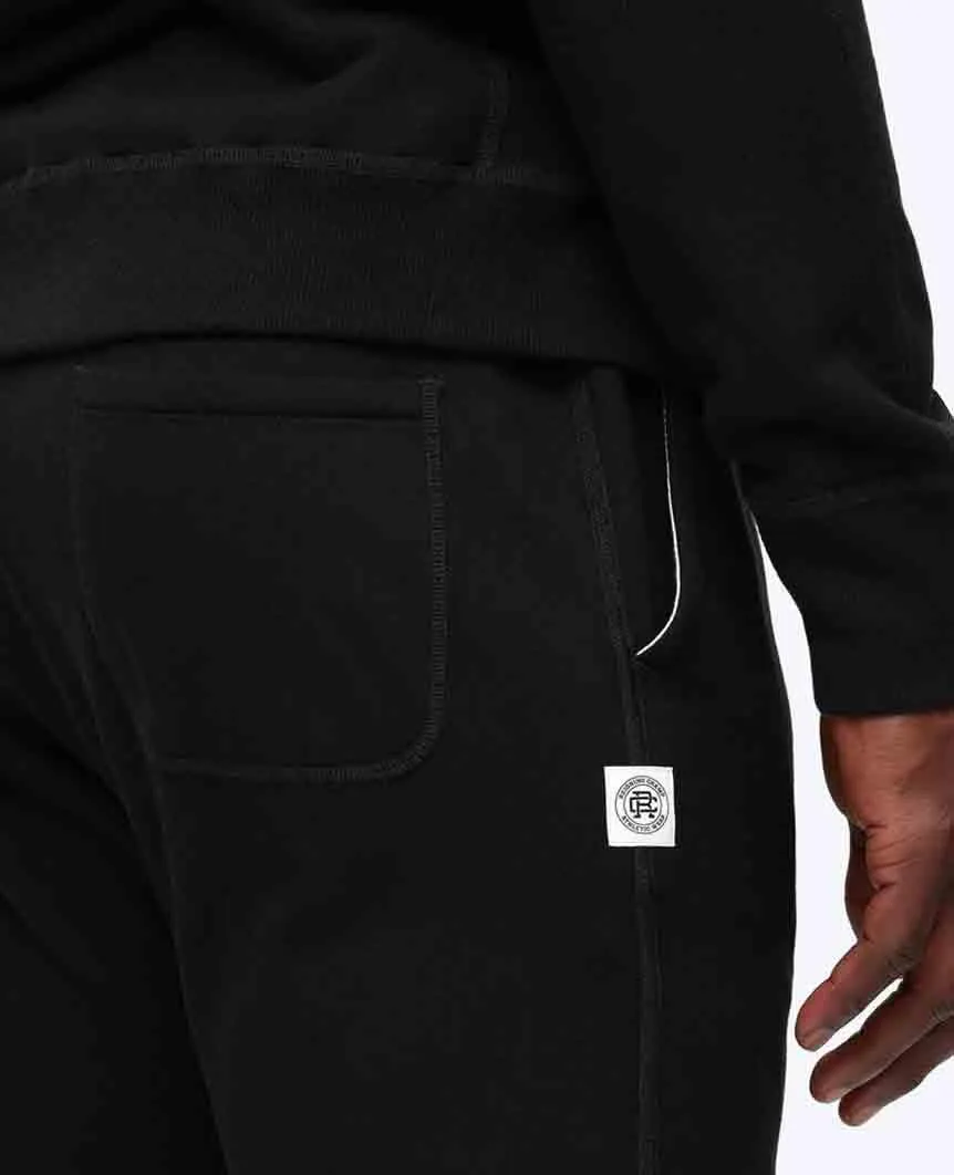 Slim Sweatpant Midweight Terry Black