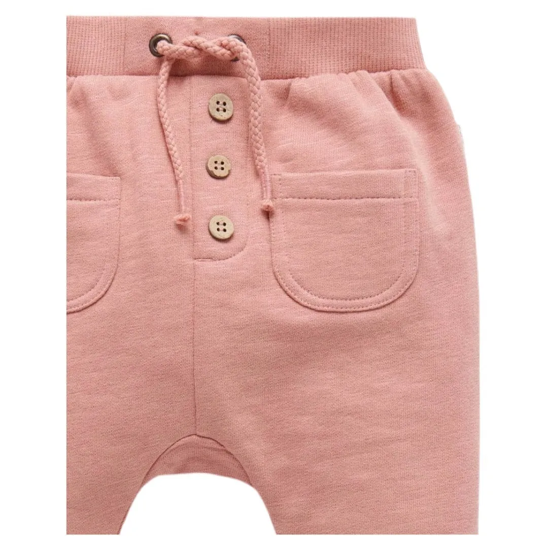 Slouchy Track Pant - Nectarine