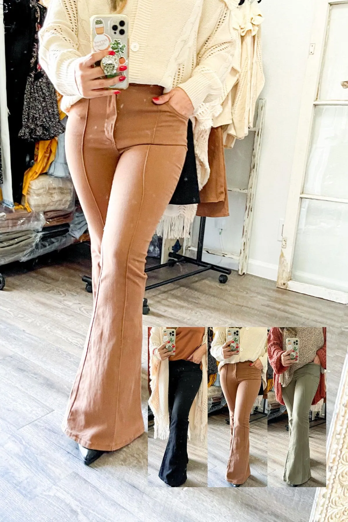 Small // Flare Bootcut Pants