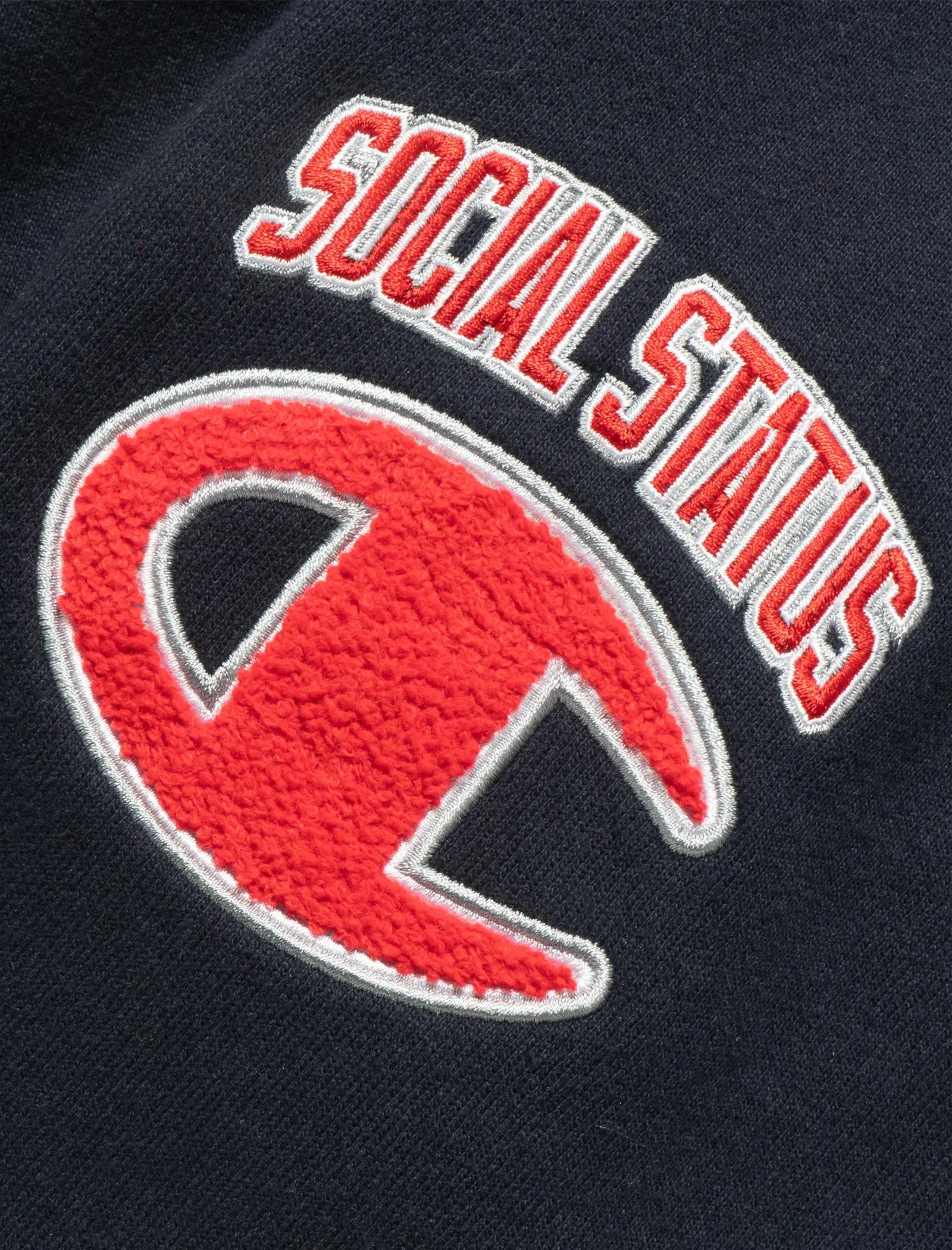 SOCIAL STATUS REVERSE WEAVE PANTS