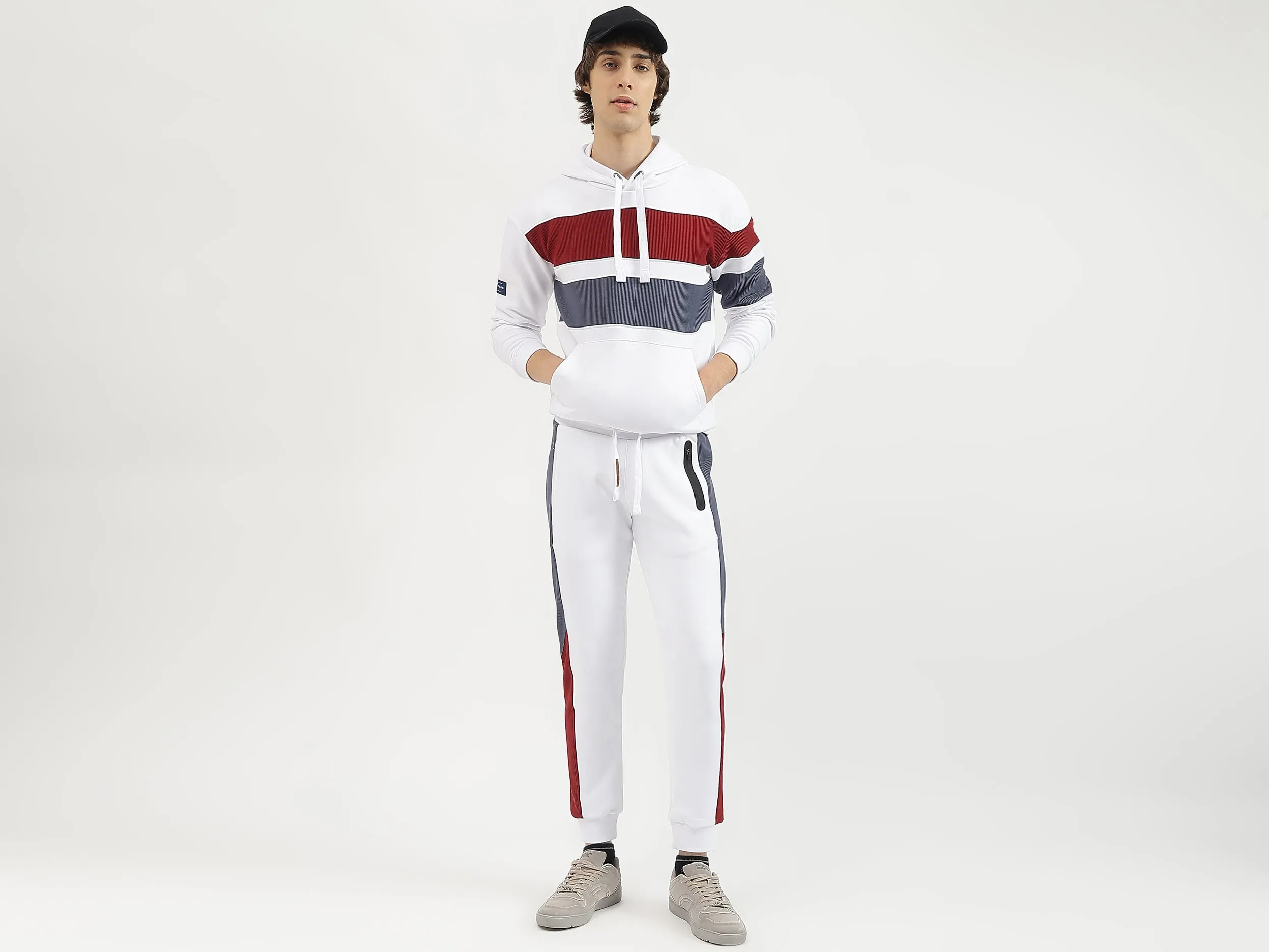 Solid Baggy Fit Sweatpants