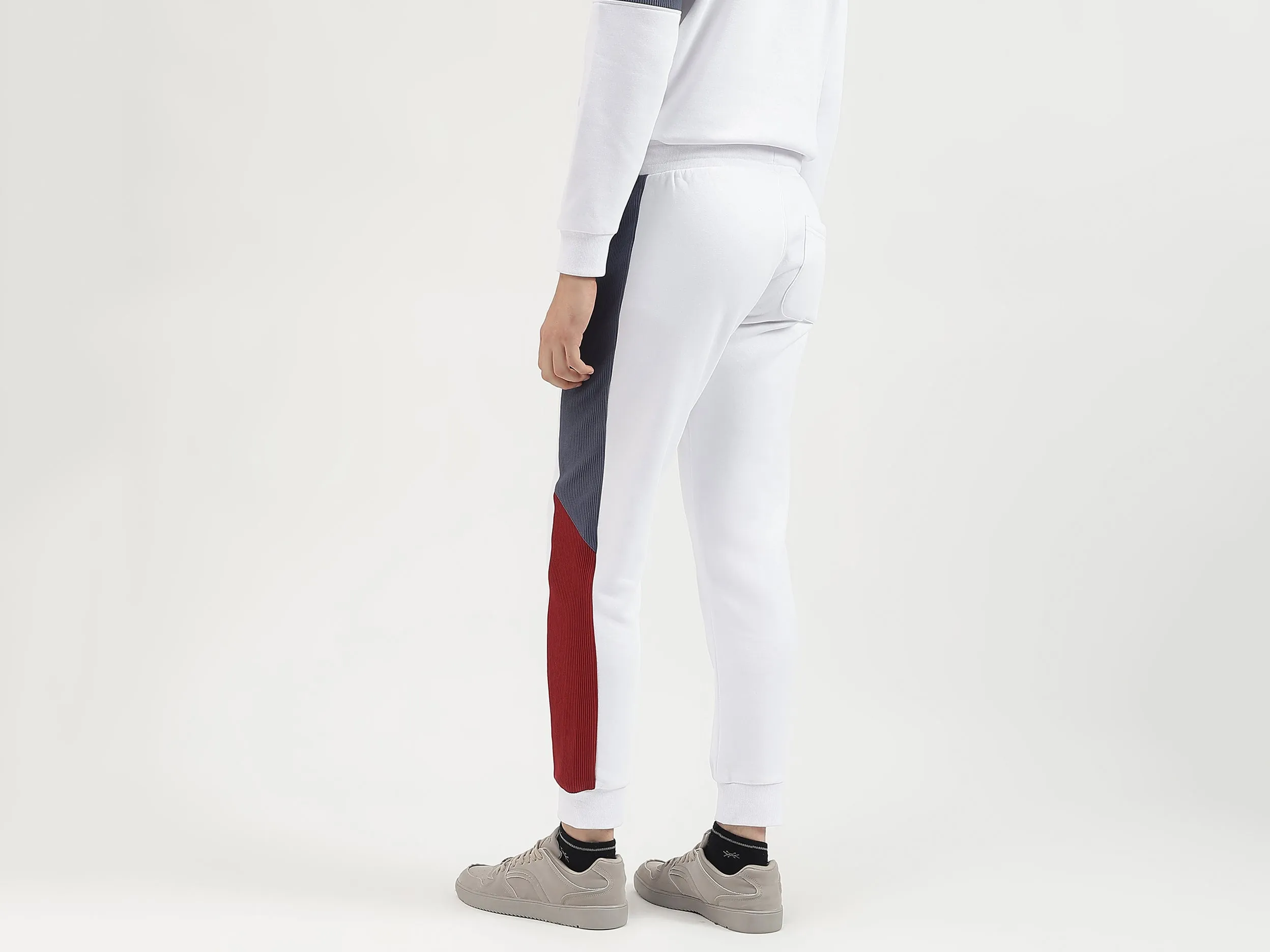 Solid Baggy Fit Sweatpants