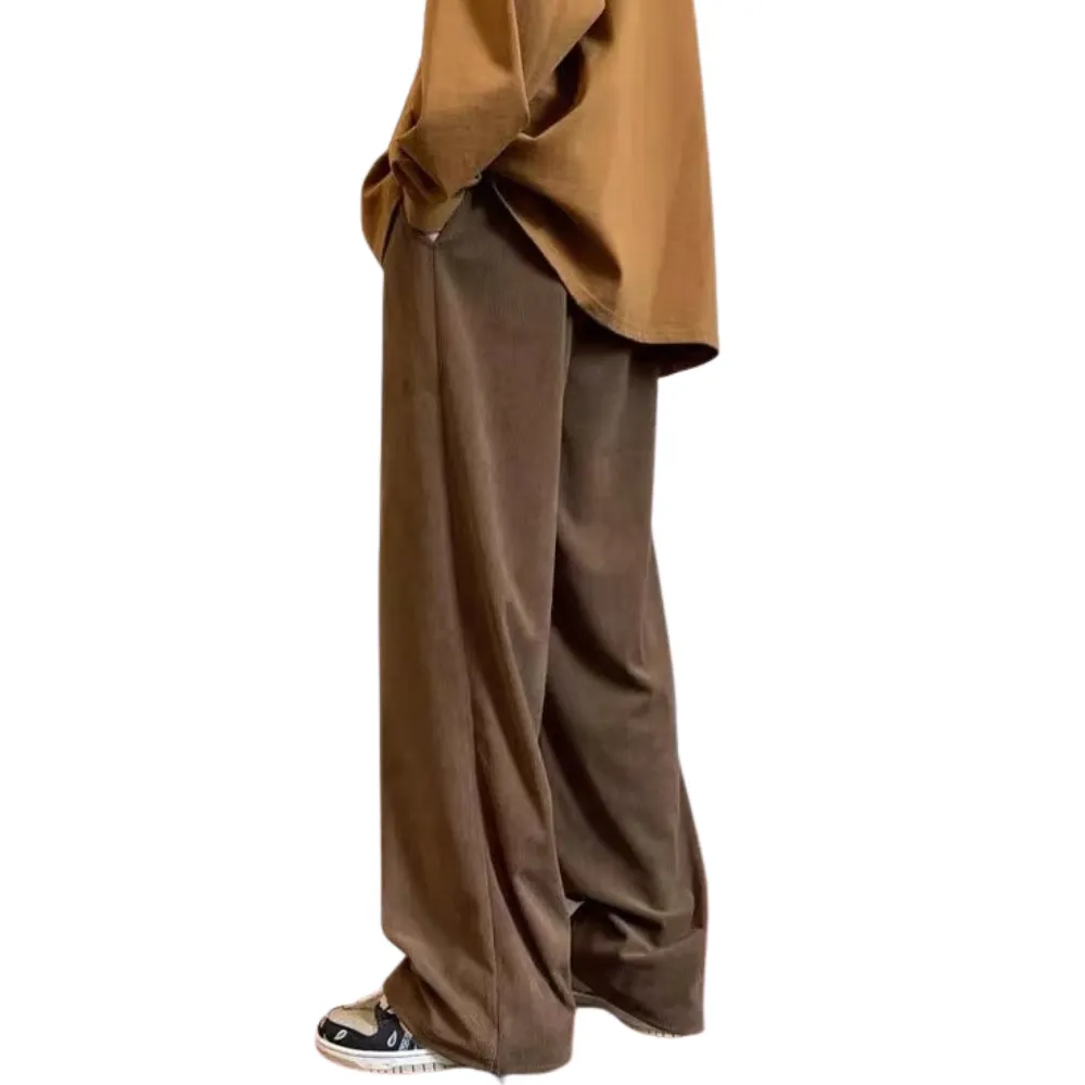 Solid Color Drawstring Sweatpants