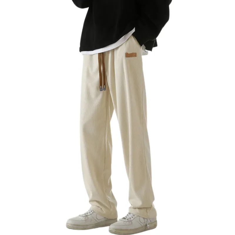 Solid Color Slim Sweatpants