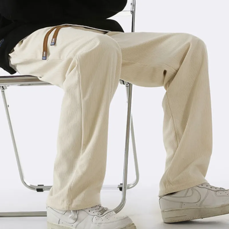 Solid Color Slim Sweatpants