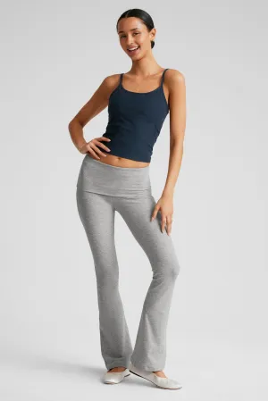 Spacedye Foldover Bootcut Pant