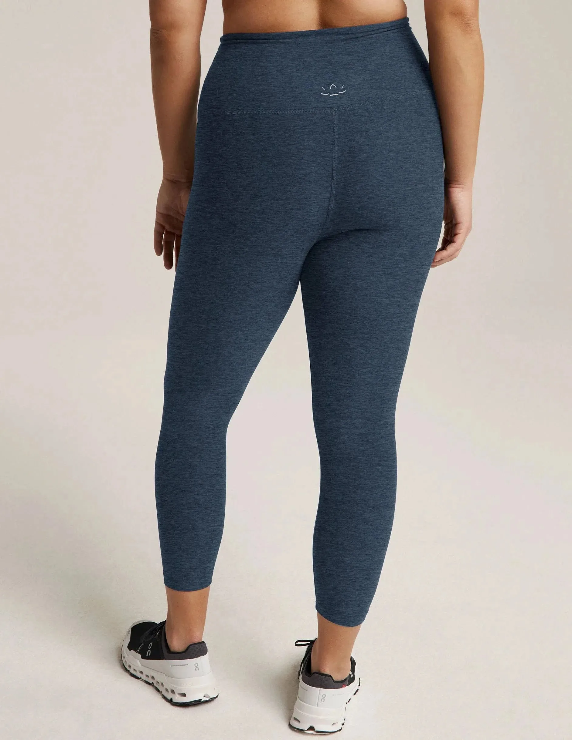 Spacedye Walk and Talk HW Capri Legging by Beyond Yoga | Nocturnal Navy