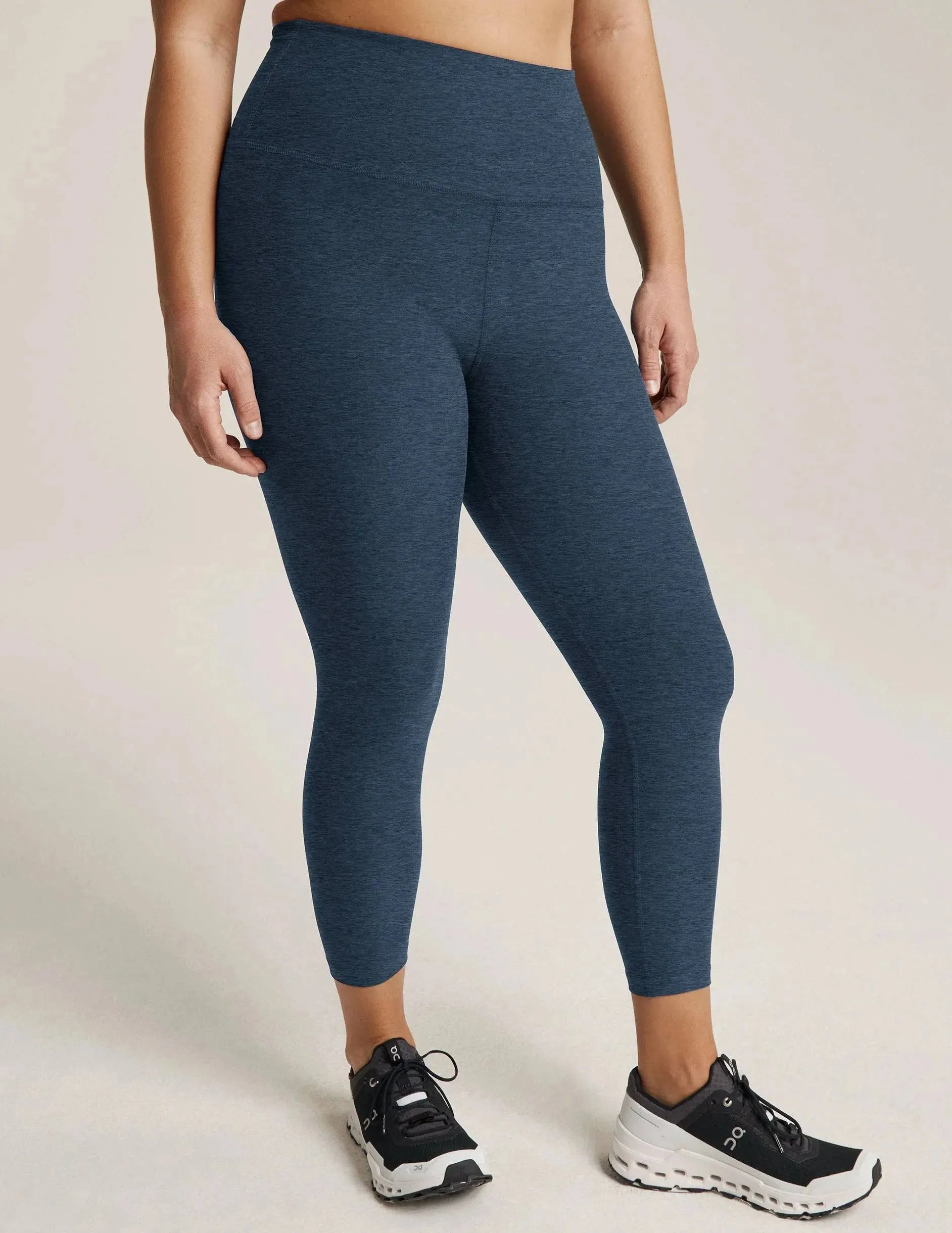 Spacedye Walk and Talk HW Capri Legging by Beyond Yoga | Nocturnal Navy