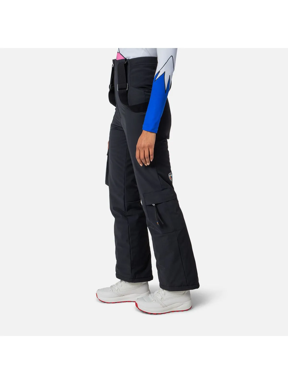Spodnie narciarskie damskie Rossignol W Bib Insulated Pant czarny