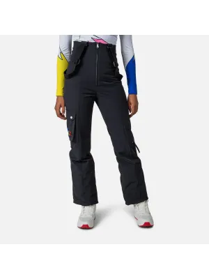 Spodnie narciarskie damskie Rossignol W Bib Insulated Pant czarny