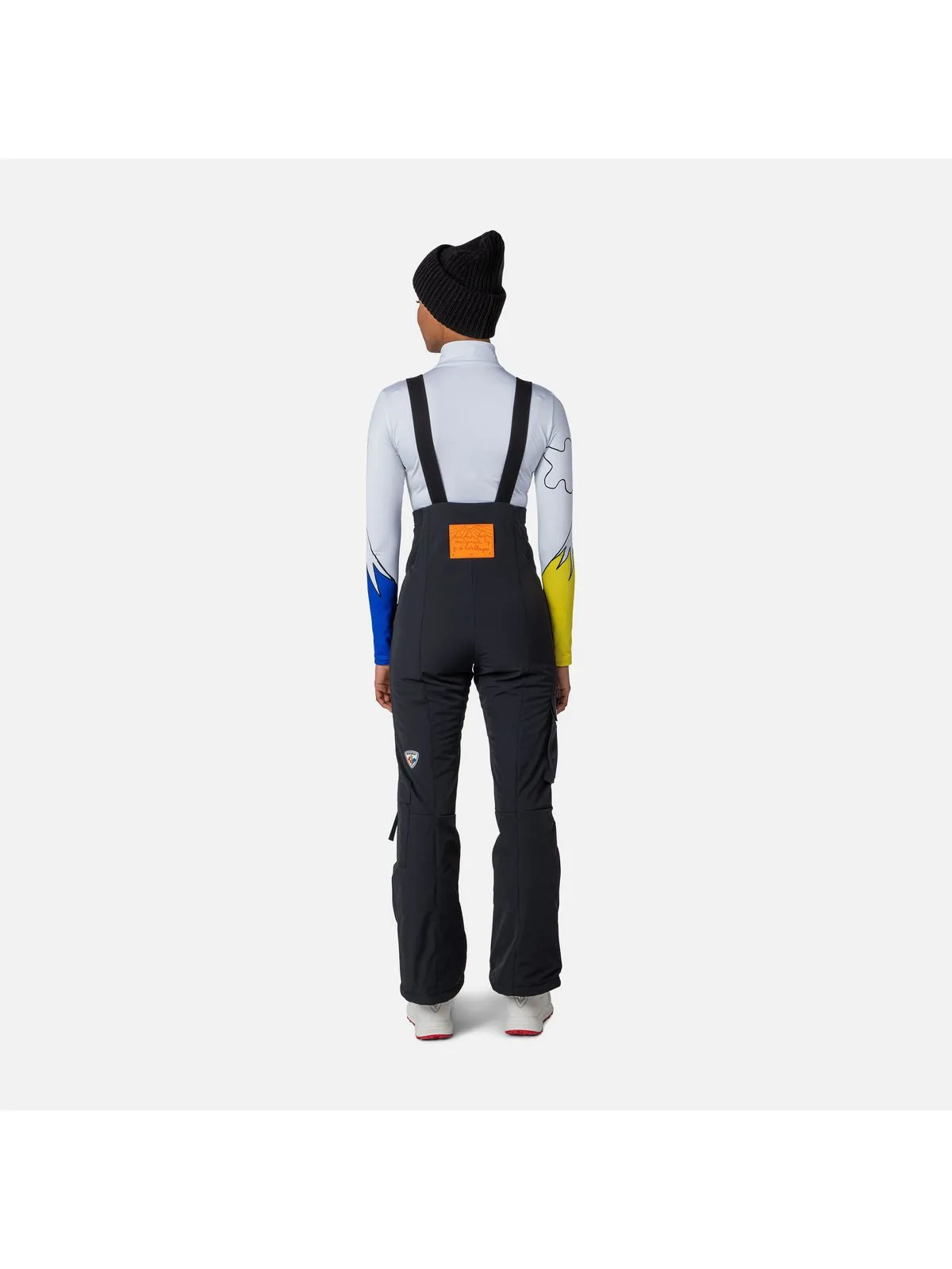 Spodnie narciarskie damskie Rossignol W Bib Insulated Pant czarny
