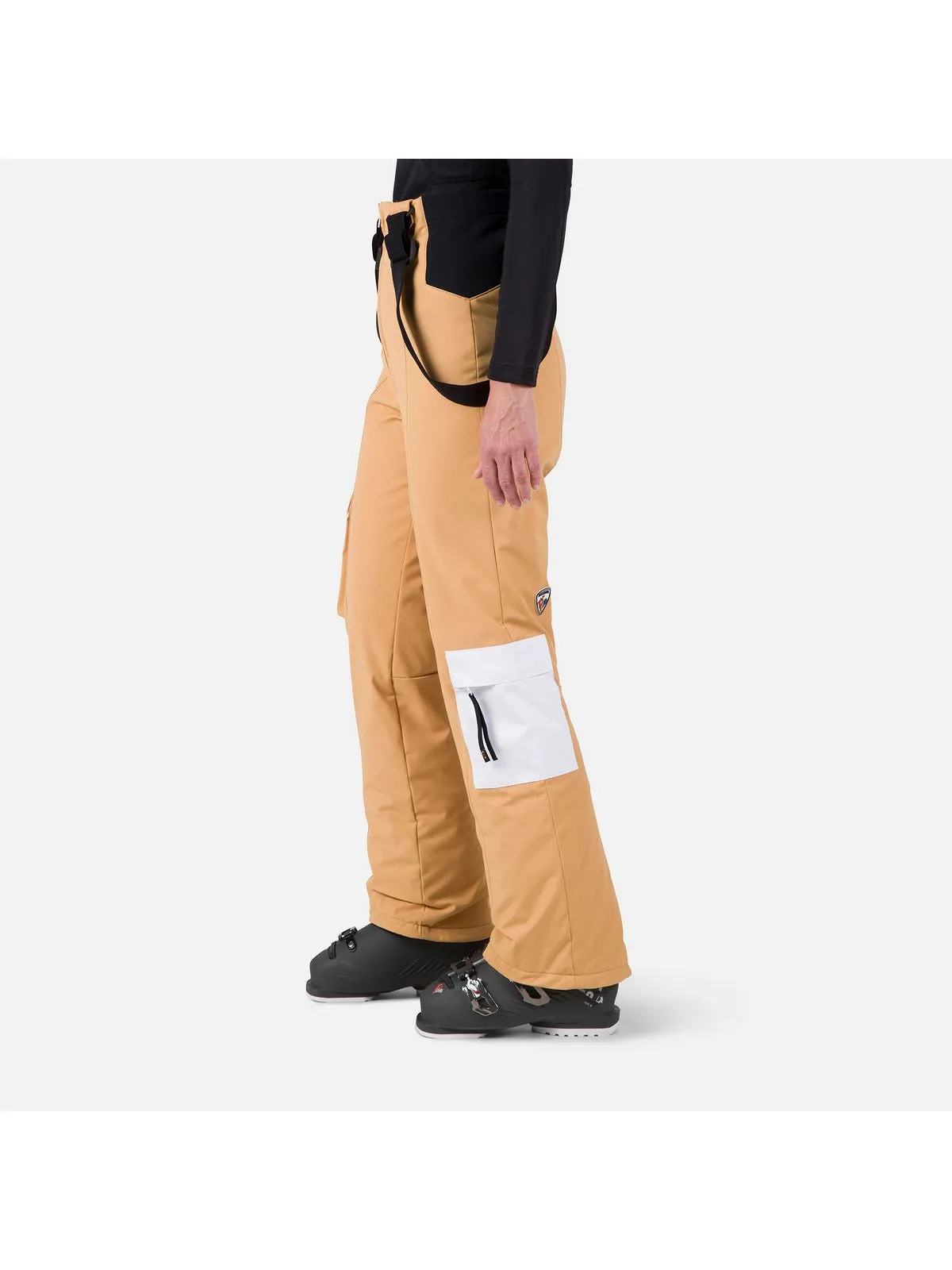 Spodnie narciarskie damskie Rossignol W Bib Insulated Pant