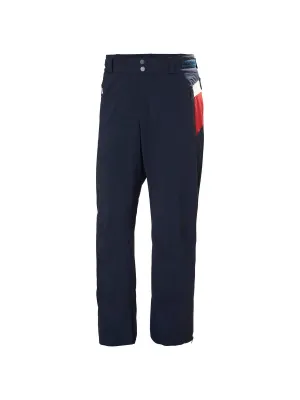 Spodnie narciarskie męskie Helly Hansen Kvitfjell Race Zip Off Pant granatowy