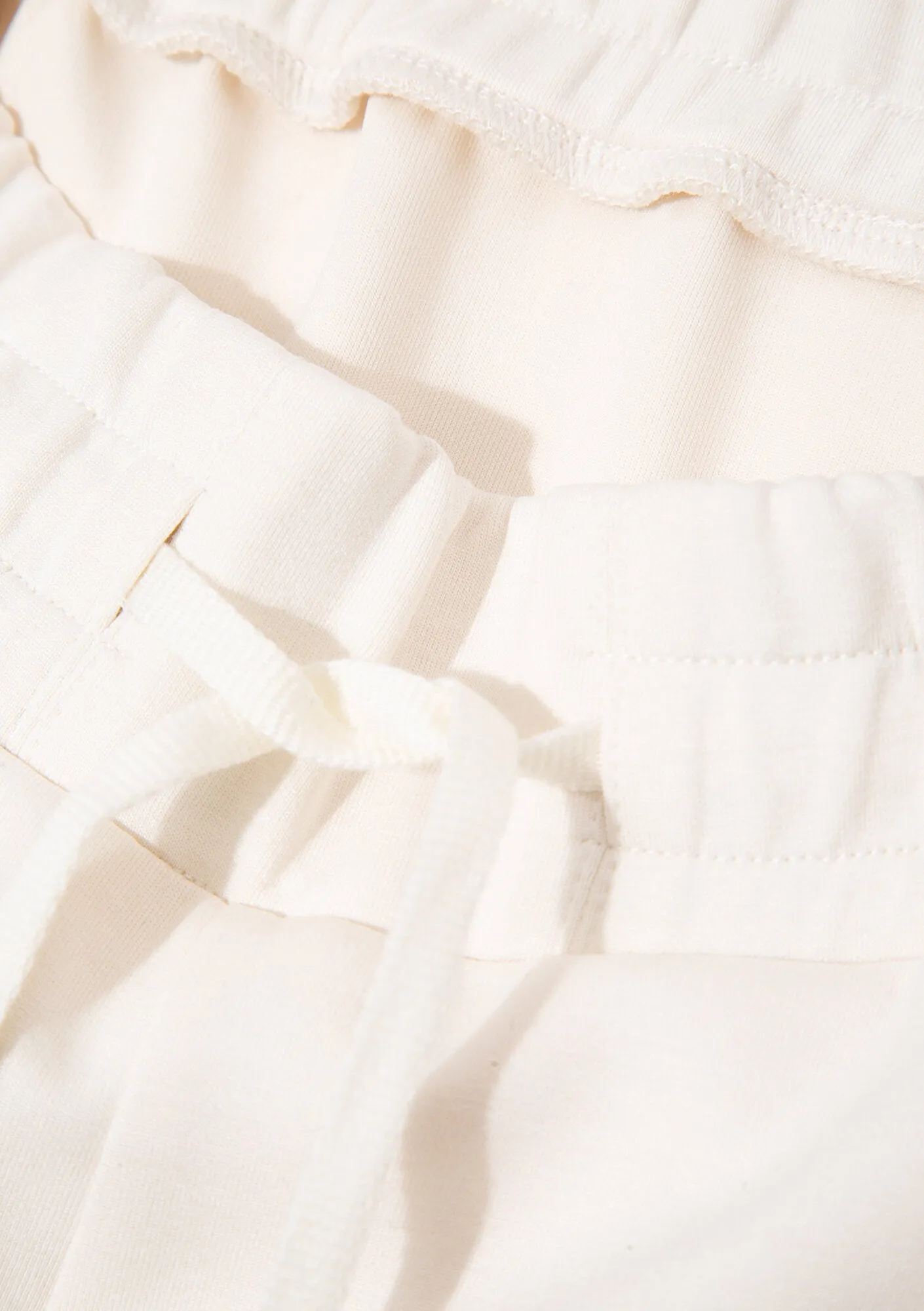 Sporty Lux Ecru Tencel TM Modal Sweatpants