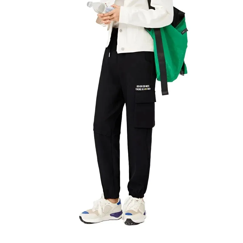 Spring Letter Elastic Waist Women's Sweatpants