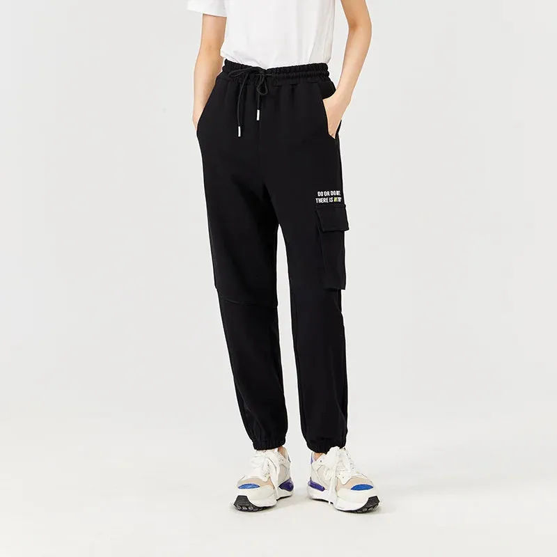 Spring Letter Elastic Waist Women's Sweatpants