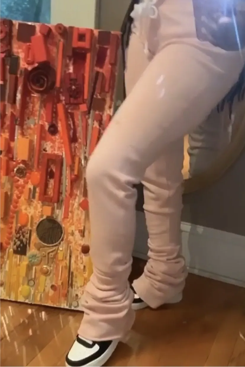 Stacked Sweatpants