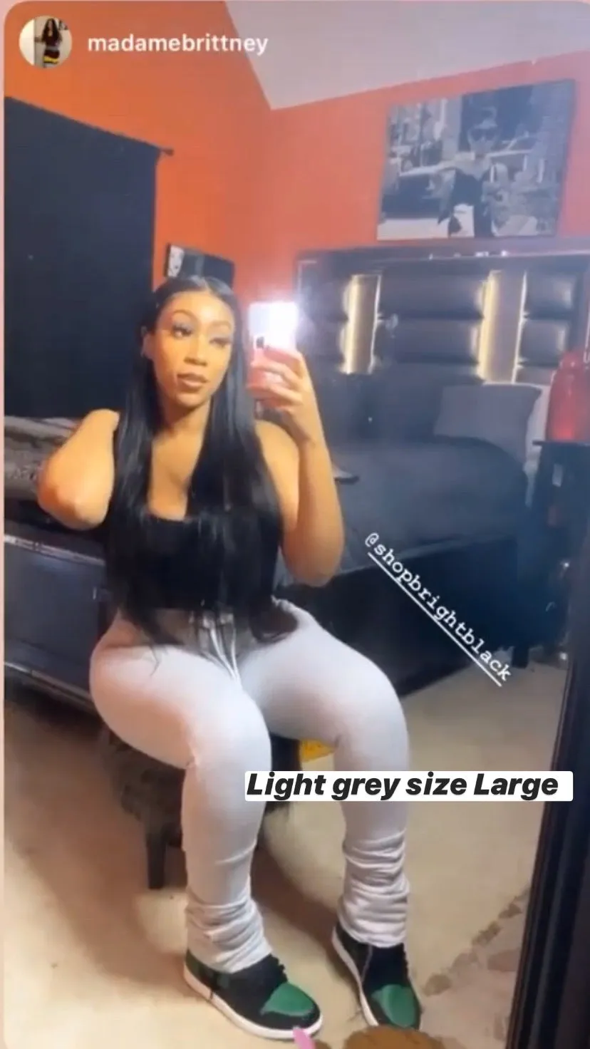 Stacked Sweatpants