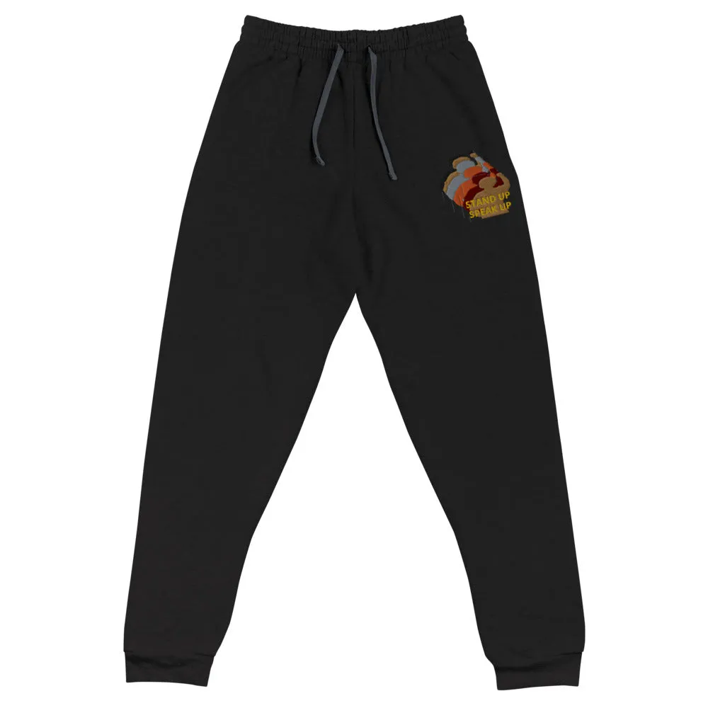 Stand Up-Speak Up Unisex Joggers