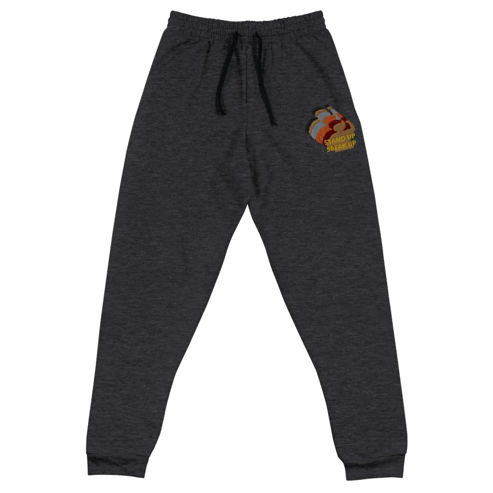 Stand Up-Speak Up Unisex Joggers
