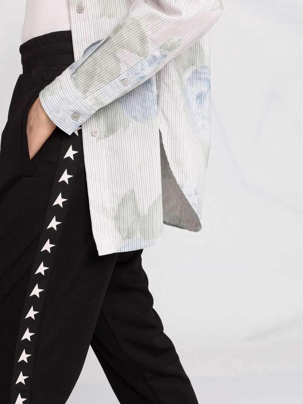 Star tape trackpants