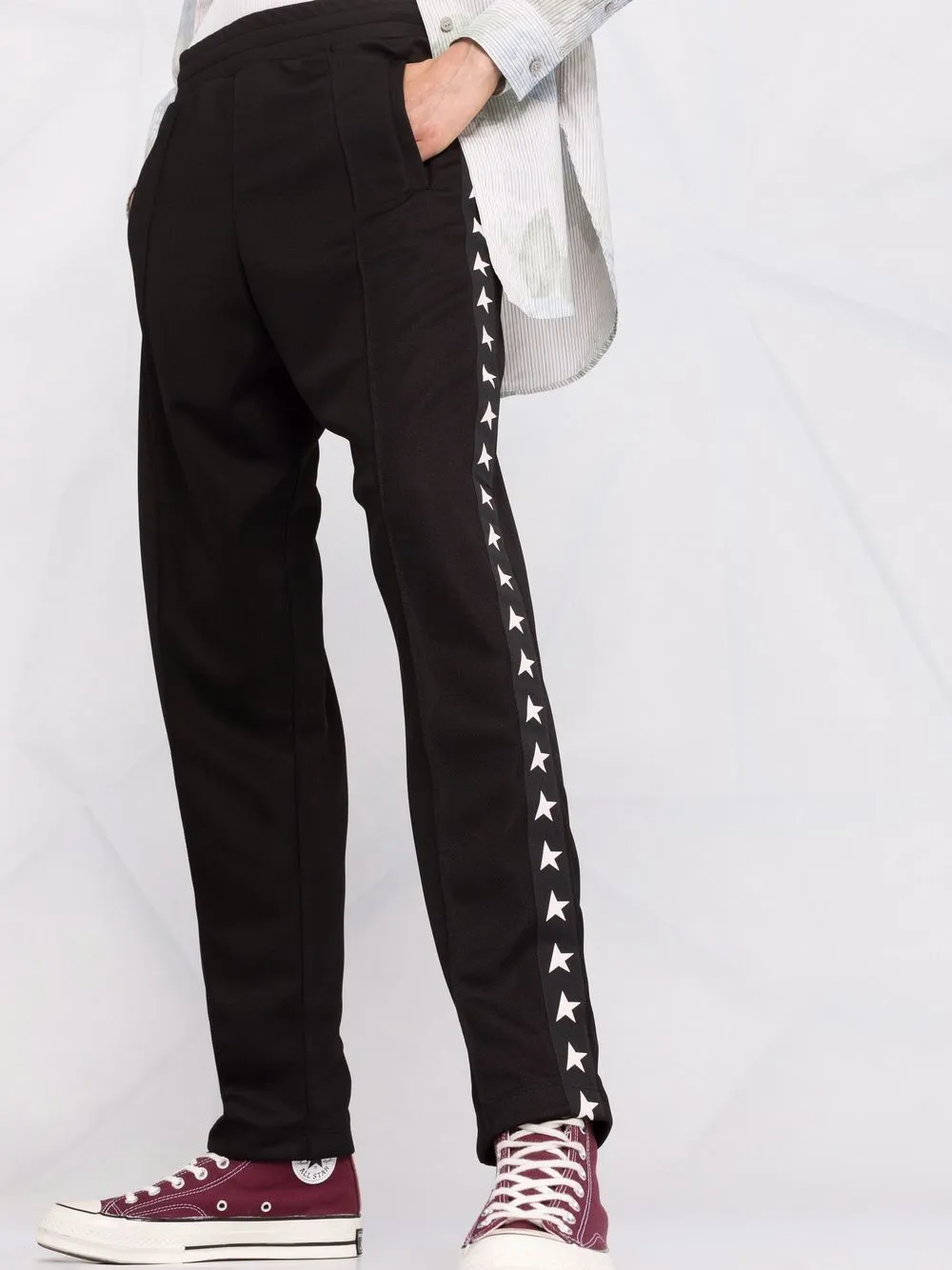 Star tape trackpants
