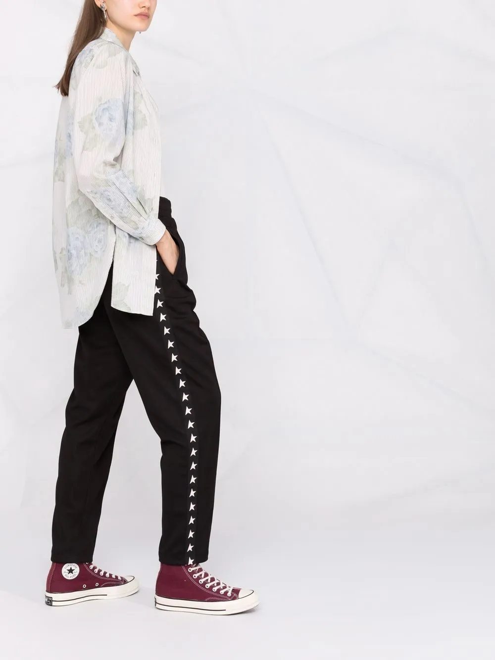 Star tape trackpants