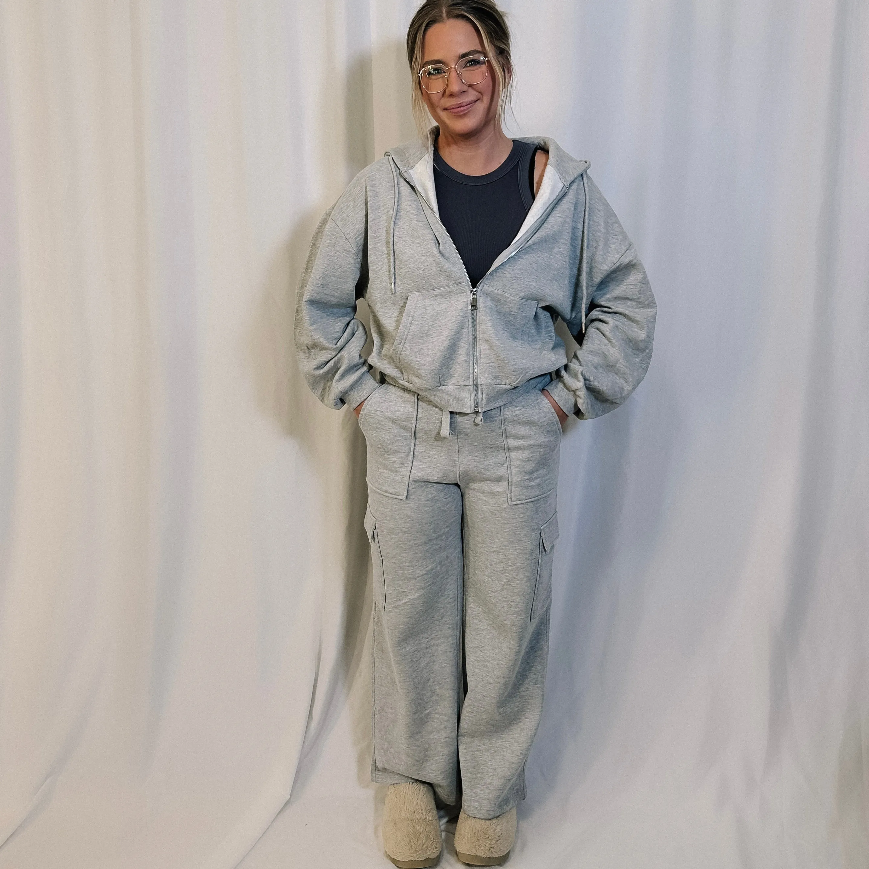 Staying In Lounge Zip Up