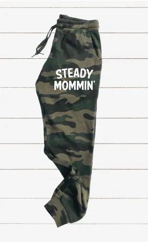 Steady Mommin Graphic Women's Soft Washed Sweatpants